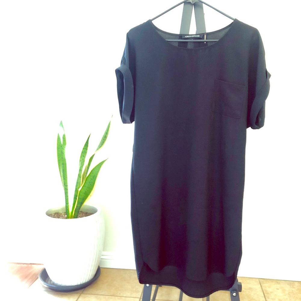 Black Mid-Length Dress